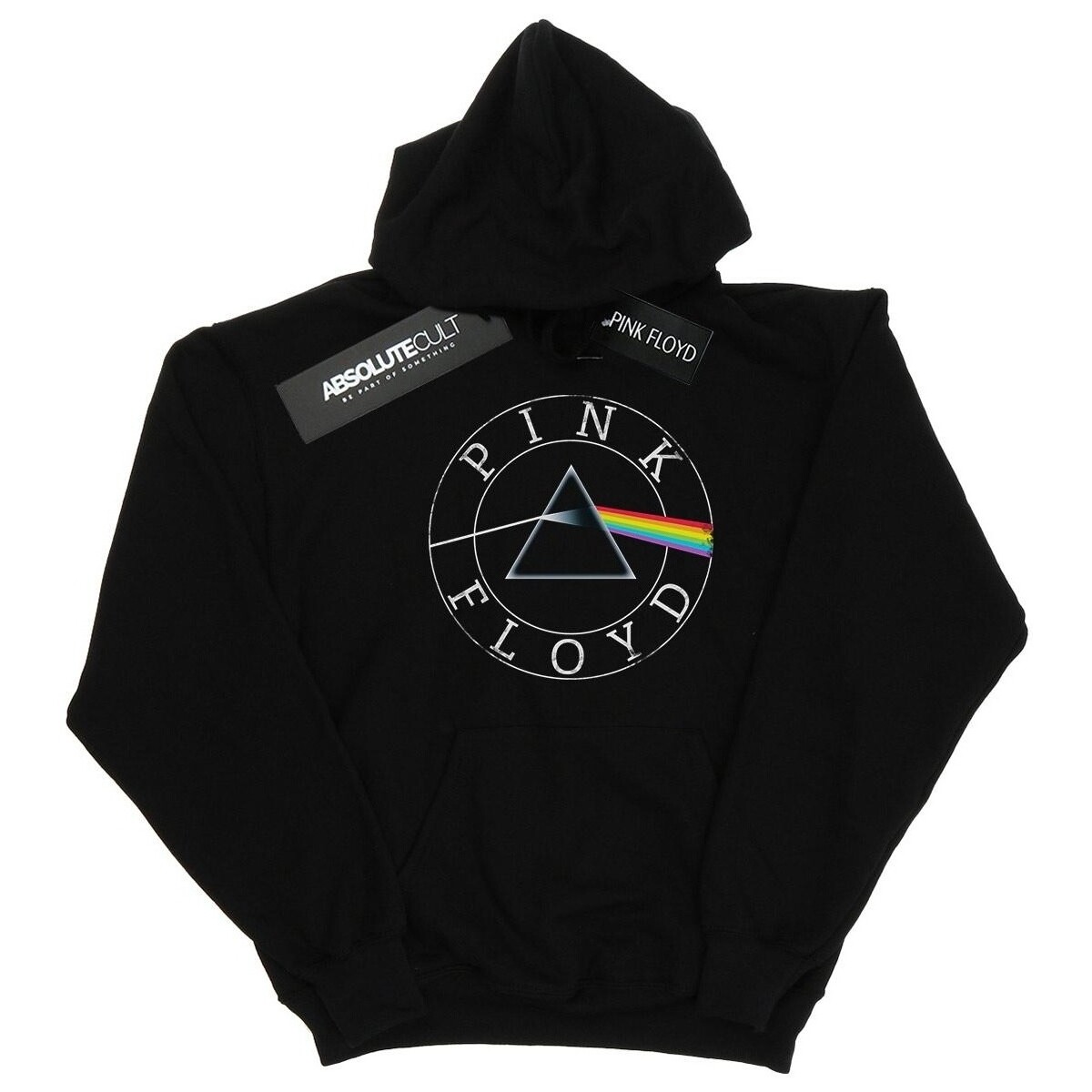 textil Niña Sudaderas Pink Floyd Prism Circle Logo Negro