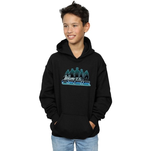 textil Niño Sudaderas Ready Player One Welcome To The Oasis Negro