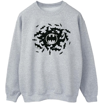 textil Hombre Sudaderas Dc Comics Batman Bat Swirl Gris