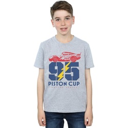 textil Niño Camisetas manga corta Disney Cars Piston Cup 95 Gris