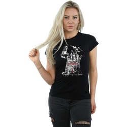 textil Mujer Camisetas manga larga Beetlejuice Graveyard Pose Negro
