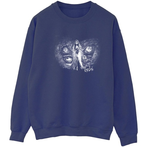 textil Mujer Sudaderas Corpse Bride Emily Butterfly Azul