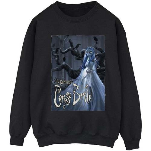 textil Mujer Sudaderas Corpse Bride Wedding Gown Poster Negro