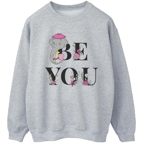 textil Mujer Sudaderas Disney Dumbo Be You Gris