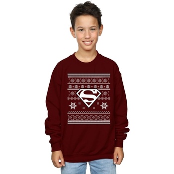 textil Niño Sudaderas Dc Originals Christmas Knit Superman Multicolor