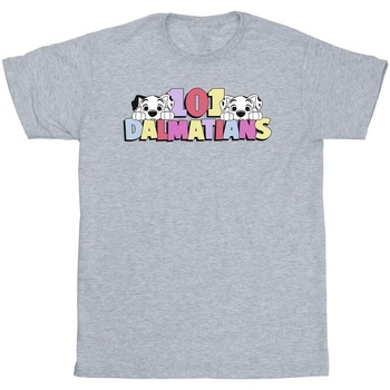 textil Niño Camisetas manga corta Disney 101 Dalmatians Multi Colour Gris