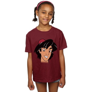 textil Niña Camisetas manga larga Disney Aladdin Headshot Multicolor