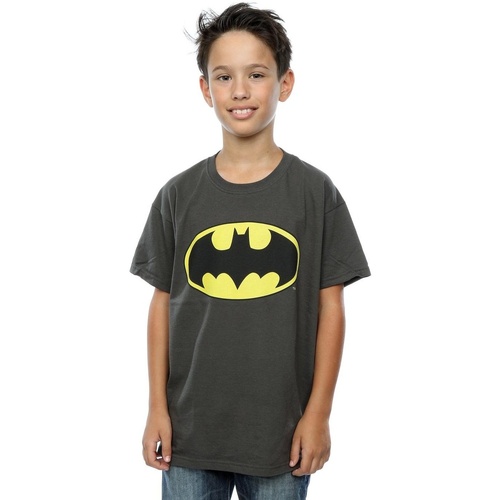 textil Niño Camisetas manga corta Dc Comics Batman Logo Multicolor
