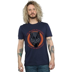 textil Hombre Camisetas manga larga Marvel Black Panther Made in Wakanda Red Azul