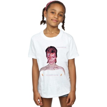 textil Niña Camisetas manga larga David Bowie My Love For You Blanco