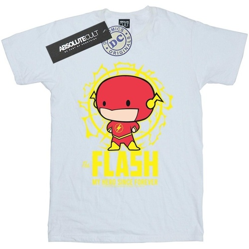 textil Niño Camisetas manga corta Dc Comics Flash My Hero Since Forever Blanco