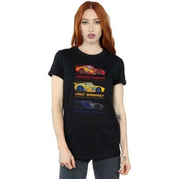 textil Mujer Camisetas manga larga Disney Cars Racer Profile Negro