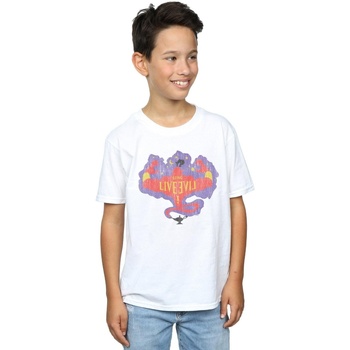 textil Niño Camisetas manga larga Disney The Descendants Genie Long Live Blanco