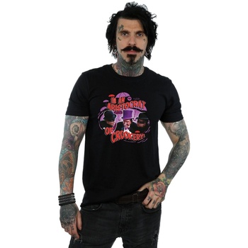 textil Hombre Camisetas manga larga Dc Comics Batman TV Series The Penguin Aristocrat Negro