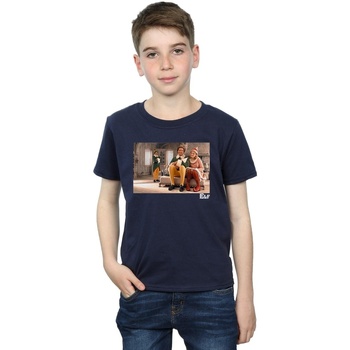textil Niño Camisetas manga corta Elf Family Azul