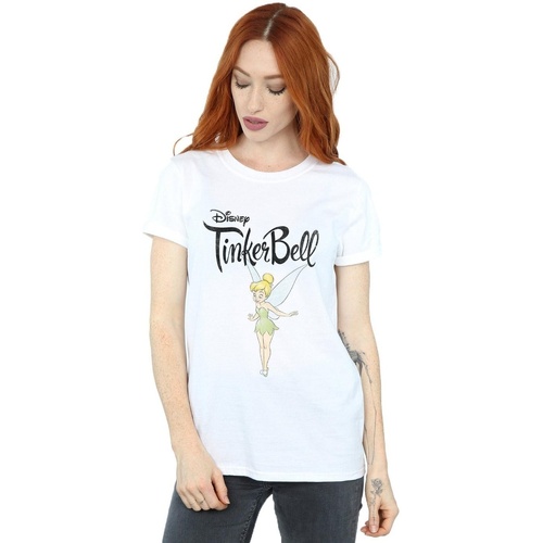 textil Mujer Camisetas manga larga Disney Tinker Bell Flying Tink Blanco