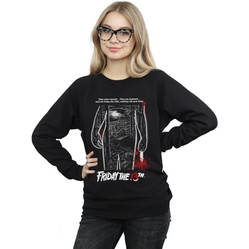 textil Mujer Sudaderas Friday The 13Th Bloody Poster Negro