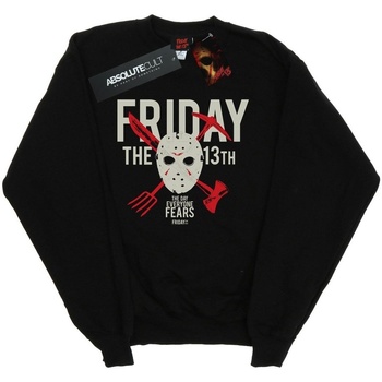 textil Mujer Sudaderas Friday 13Th Day Of Fear Negro