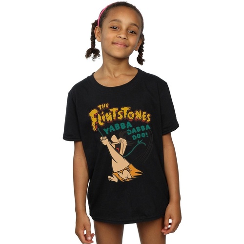 textil Niña Camisetas manga larga The Flintstones BI18222 Negro