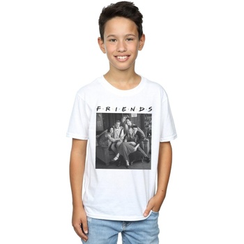 textil Niño Tops y Camisetas Friends Black And White Photo Blanco