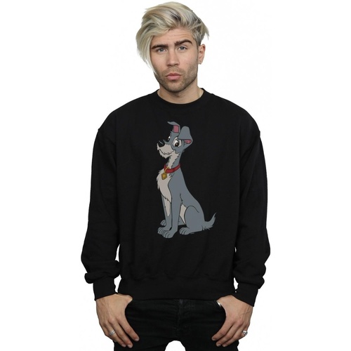 textil Hombre Sudaderas Disney Lady And The Tramp Spaghetti Heart Negro