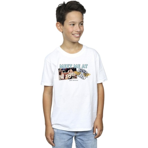 textil Niño Tops y Camisetas Friends Meet Me At Central Perk Blanco