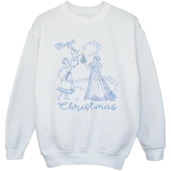 textil Niña Sudaderas Disney Frozen Magic Christmas Blanco