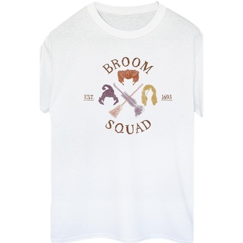 textil Mujer Camisetas manga larga Disney Hocus Pocus Broom Squad 93 Blanco