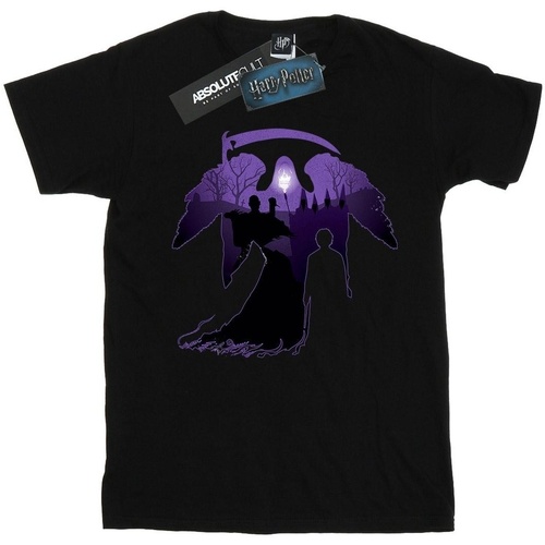 textil Niño Tops y Camisetas Harry Potter Graveyard Silhouette Negro