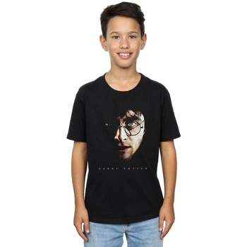 textil Niño Camisetas manga corta Harry Potter Dark Portrait Negro