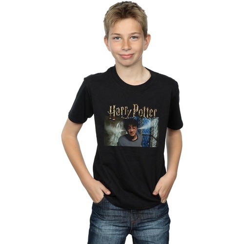 textil Niño Camisetas manga corta Harry Potter Steam Ears Negro