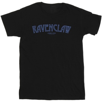 textil Niña Camisetas manga larga Harry Potter Ravenclaw Logo Negro