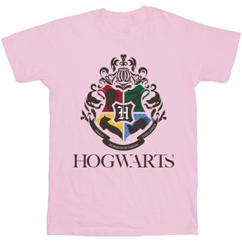 textil Niña Camisetas manga larga Harry Potter Hogwarts Crest Rojo