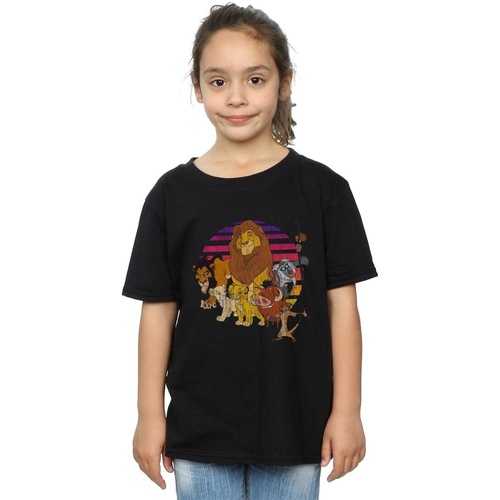 textil Niña Camisetas manga larga Disney The Lion King Pride Family Negro