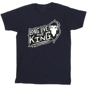textil Niña Camisetas manga larga Disney The Lion King The King Azul