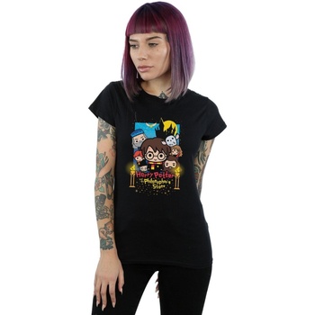 textil Mujer Camisetas manga larga Harry Potter BI23190 Negro