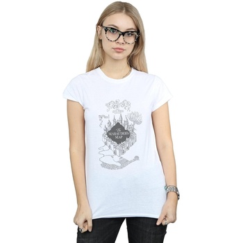 textil Mujer Camisetas manga larga Harry Potter BI23191 Blanco