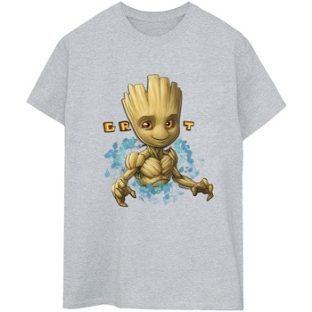 textil Mujer Camisetas manga larga Guardians Of The Galaxy BI25484 Gris