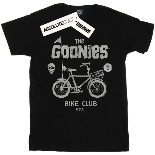 textil Mujer Camisetas manga larga Goonies Bike Club Negro