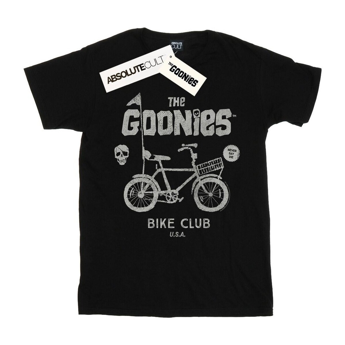 textil Mujer Camisetas manga larga Goonies Bike Club Negro