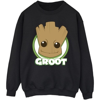 textil Hombre Sudaderas Guardians Of The Galaxy Groot Badge Negro