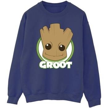 textil Hombre Sudaderas Guardians Of The Galaxy Groot Badge Azul