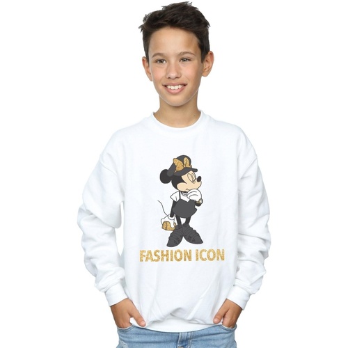 textil Niño Sudaderas Disney Minnie Mouse Fashion Icon Blanco