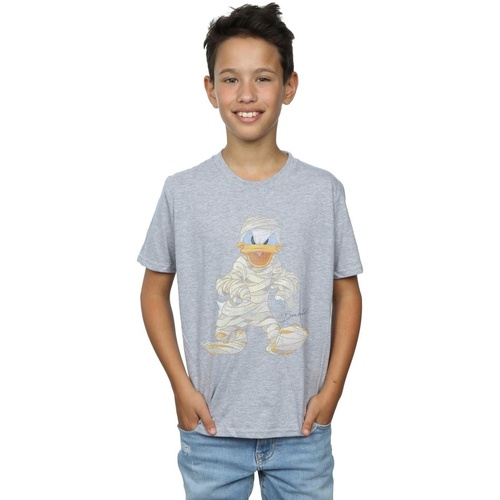 textil Niño Tops y Camisetas Disney Mummy Donald Duck Gris