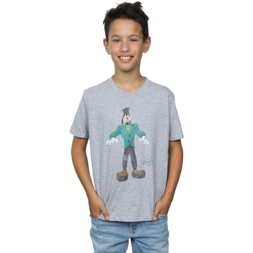textil Niño Camisetas manga corta Disney Frankenstein Goofy Gris
