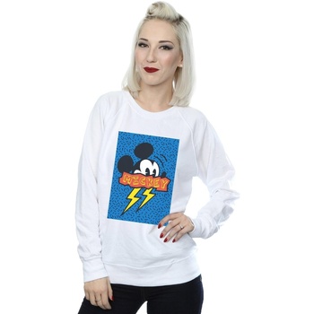 textil Mujer Sudaderas Disney Mickey Mouse 90s Flash Blanco