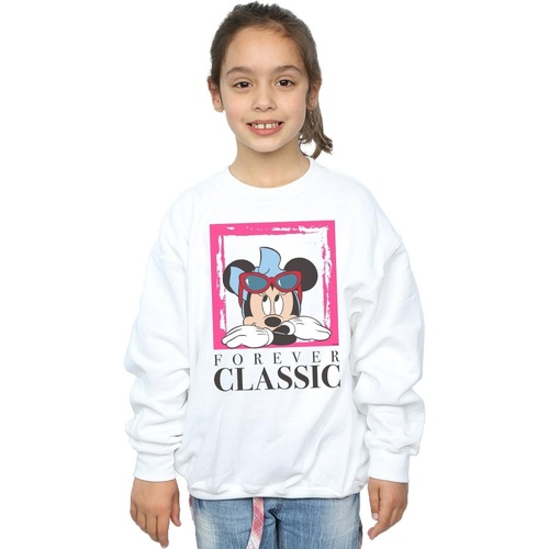 textil Niña Sudaderas Disney Minnie Mouse Forever Classic Blanco