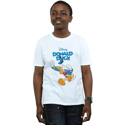 textil Niño Camisetas manga corta Disney Donald Duck Furious Donald Blanco