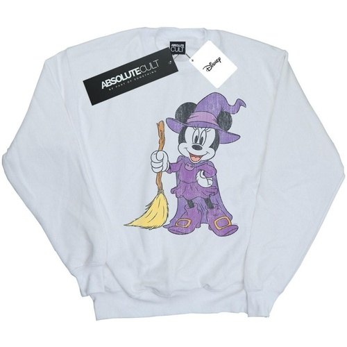 textil Mujer Sudaderas Disney Minnie Mouse Witch Costume Blanco
