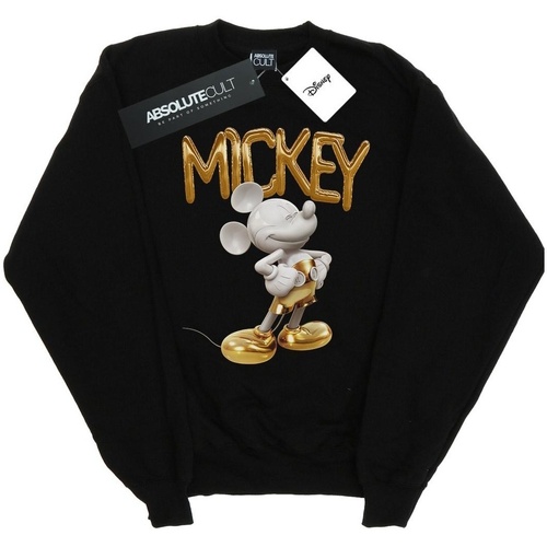 textil Mujer Sudaderas Disney Mickey Mouse Gold Statue Negro